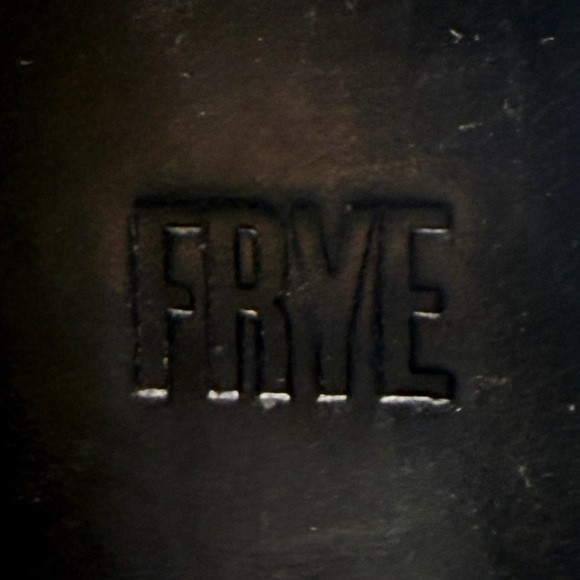 Frye Womens Shoes Jennifer Booties Sz 9.5 Black Leather Heeled Ankle Buckle - Picture 12 of 13